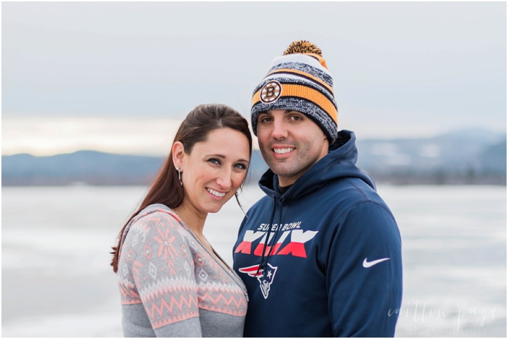 Ossipee Lake Freedom New Hampshire Outdoor Winter Maternity Session00003
