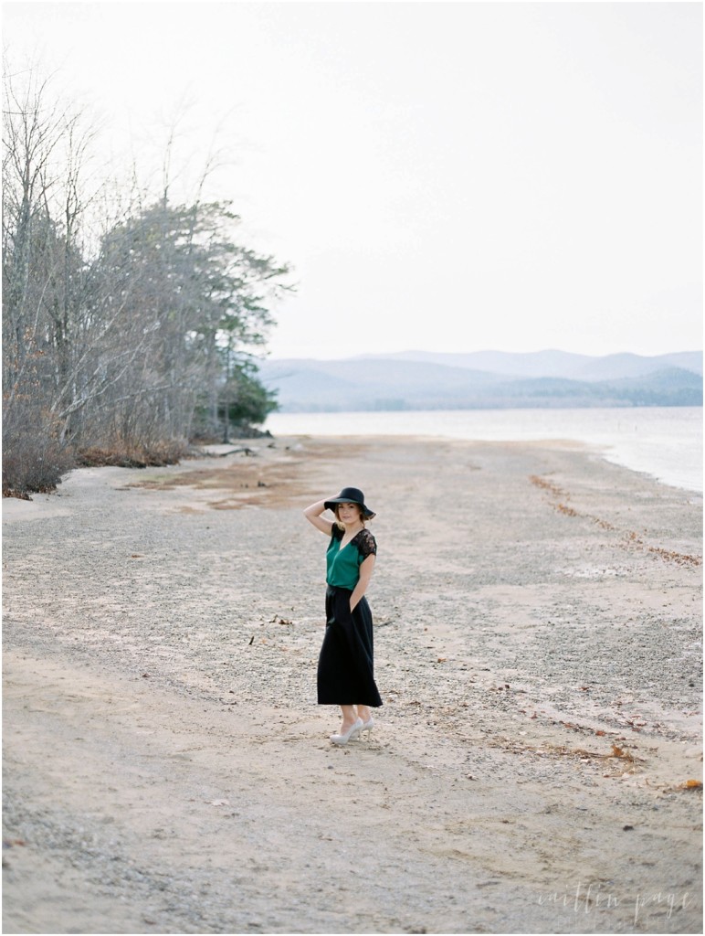 Ossipee Lake Styled Session on Film New Hampshire Caitlin Page Photography 00009