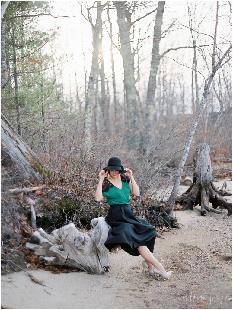 Ossipee Lake Styled Session on Film New Hampshire Caitlin Page Photography 00014