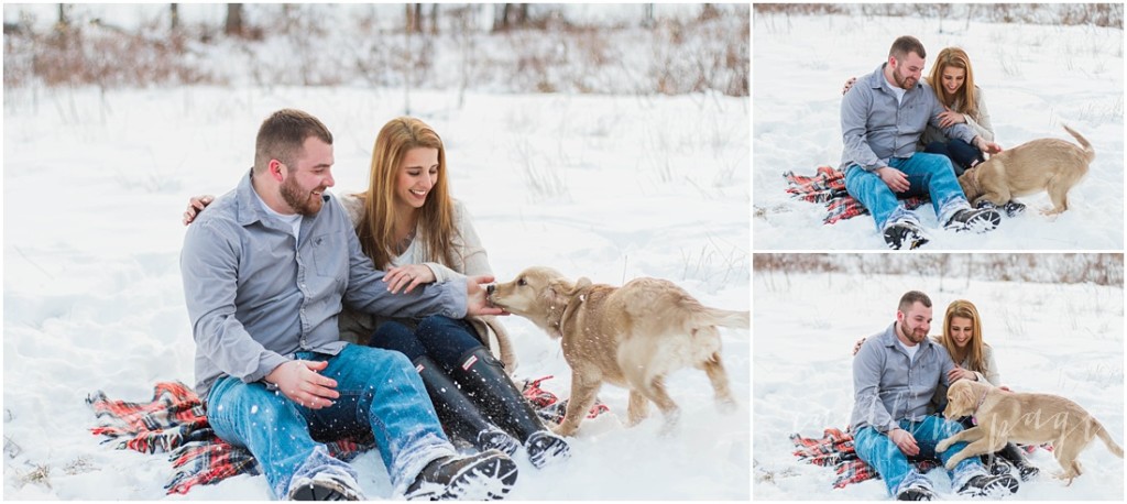 Winter Country Engagement Session Freedom New Hampshire Caitlin Page Photography00028