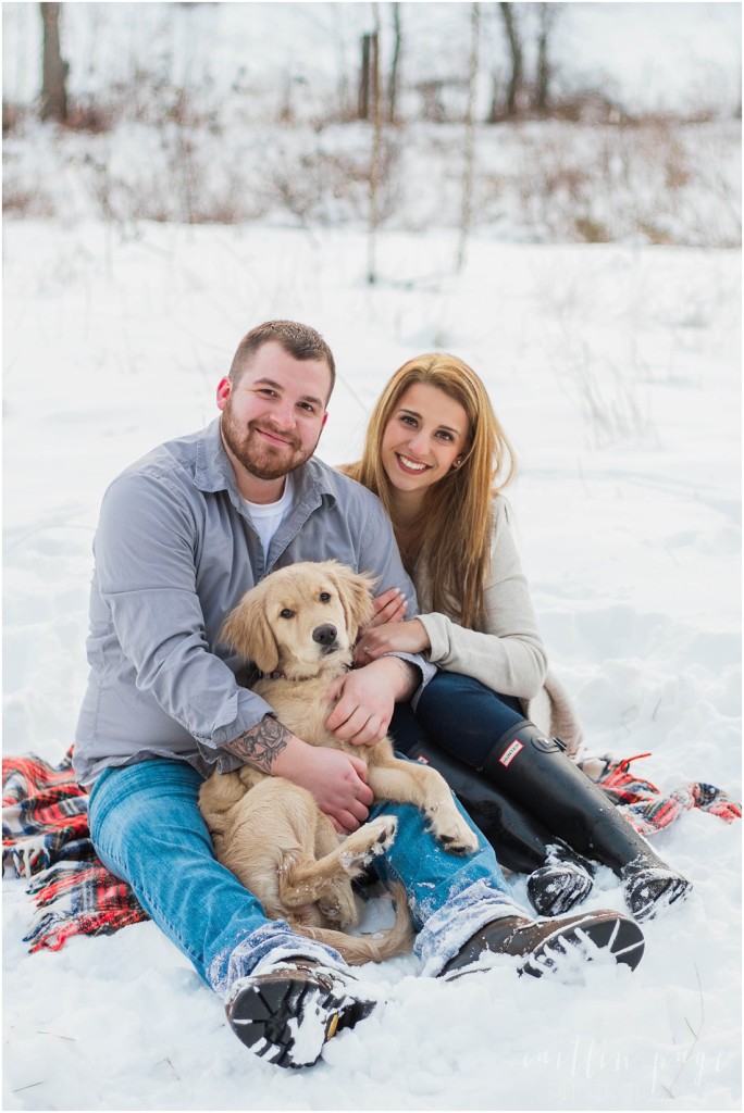 Winter Country Engagement Session Freedom New Hampshire Caitlin Page Photography00029