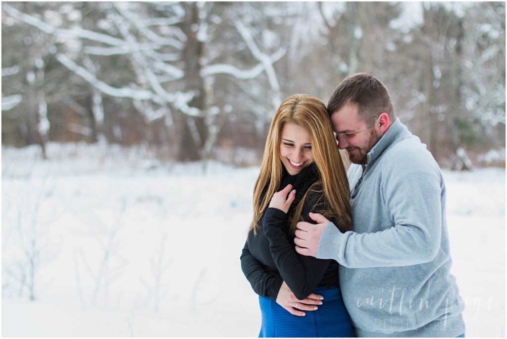 Winter Country Engagement Session Freedom New Hampshire Caitlin Page Photography00036