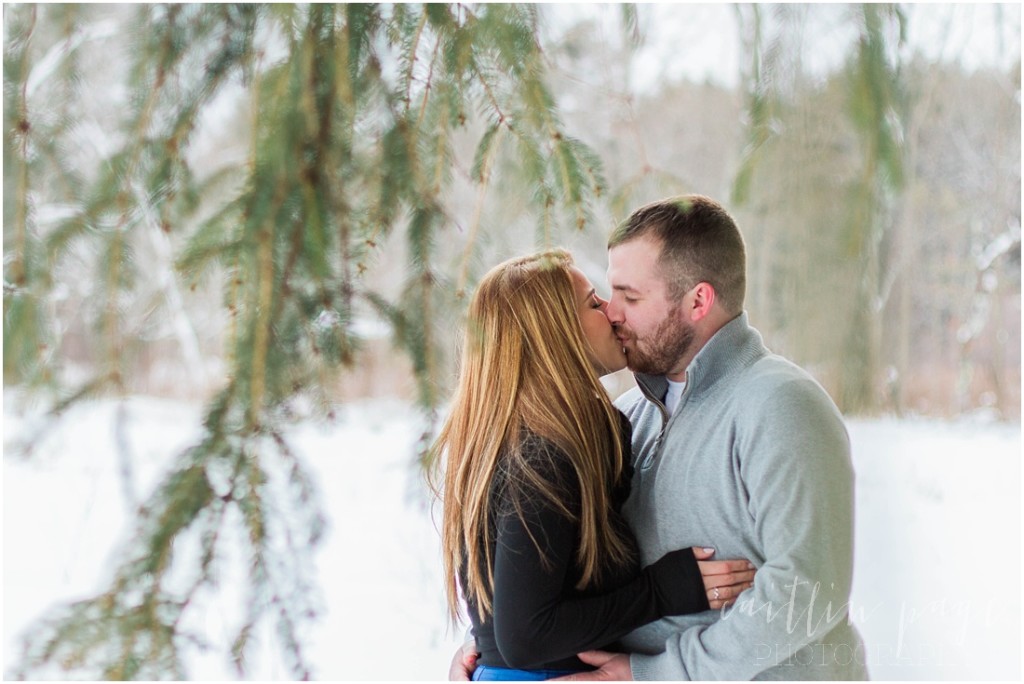 Winter Country Engagement Session Freedom New Hampshire Caitlin Page Photography00037