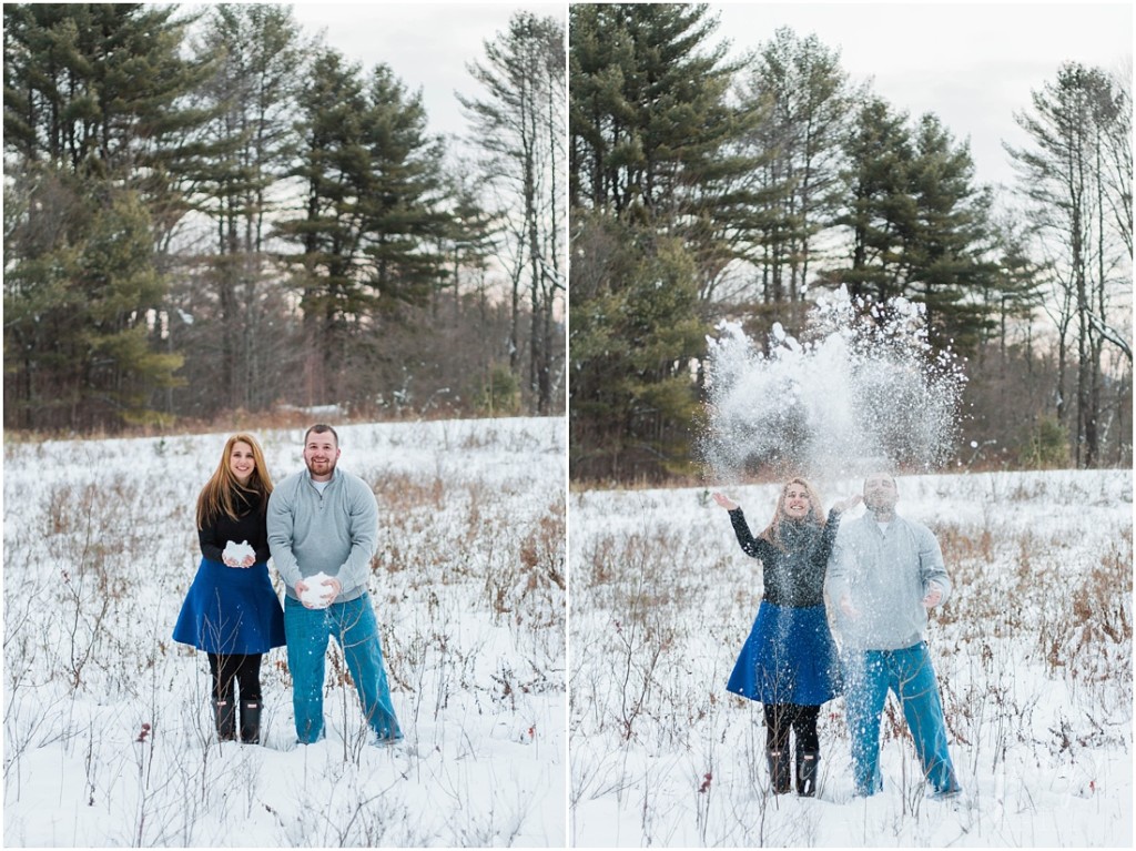 Winter Country Engagement Session Freedom New Hampshire Caitlin Page Photography00043