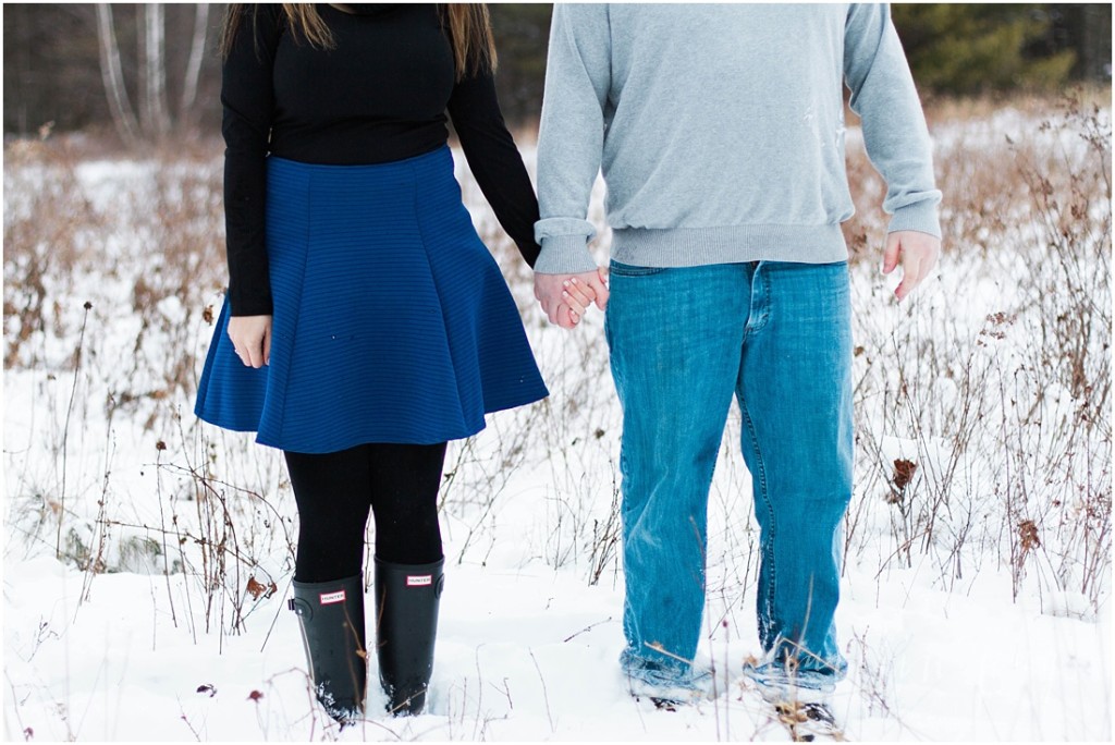 Winter Country Engagement Session Freedom New Hampshire Caitlin Page Photography00044