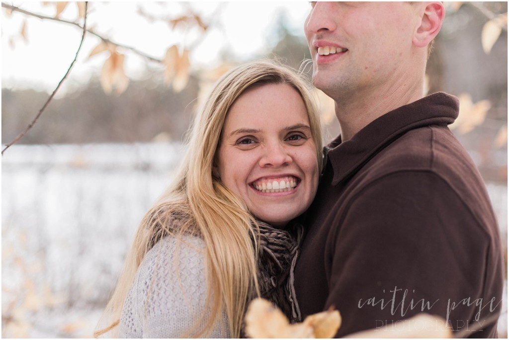 Chocorua Lake New Hampshire Outdoor Winter Engagement Shoot Caitlin Page Photography 00019