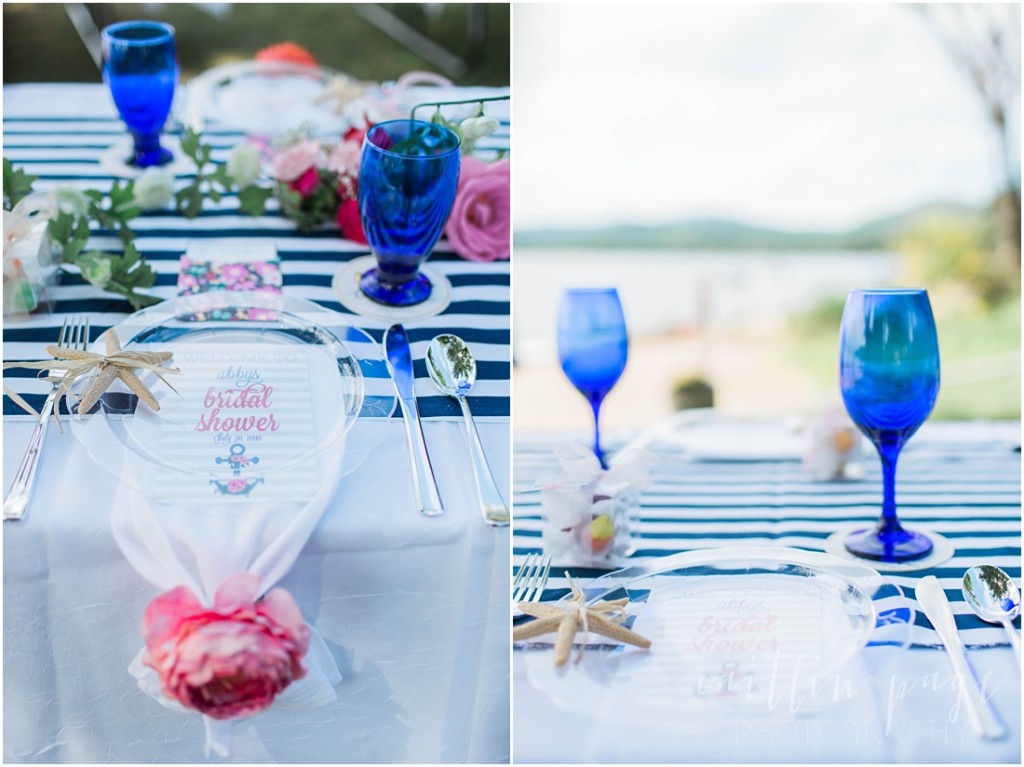 Nautical Bridal Shower Ossipee Lake New Hampshire Caitlin Page Photography 00033