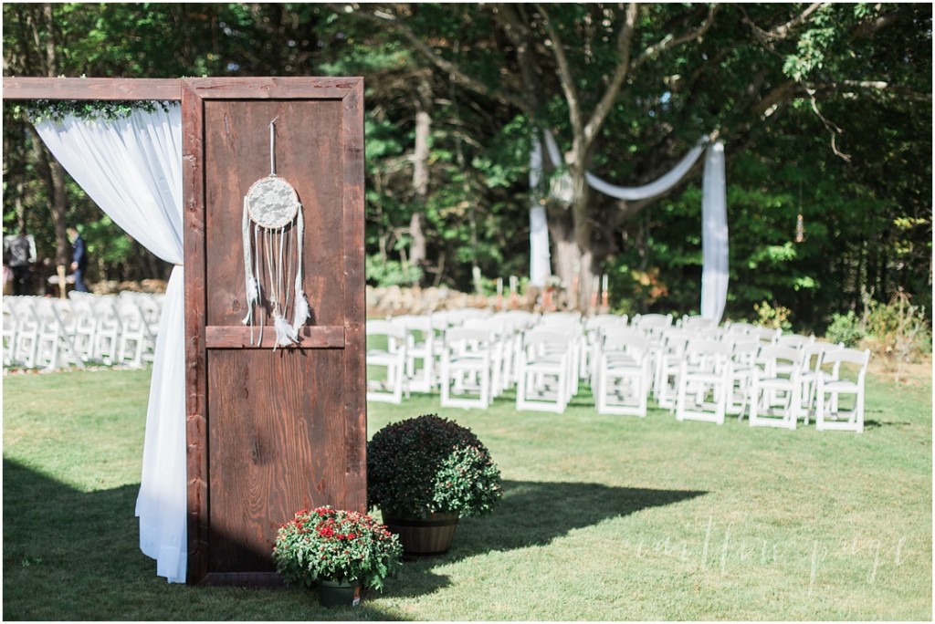 DIY Backyard Concord New Hampshire Wedding Photos Caitlin Page Photography 00007