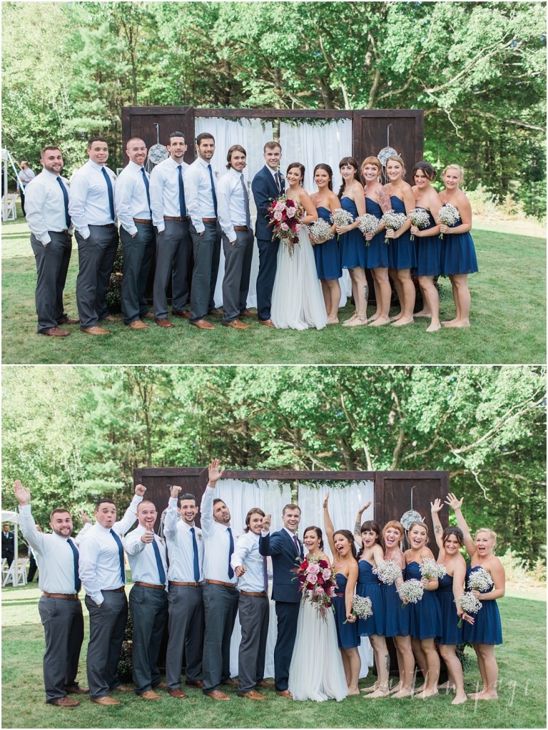 DIY Backyard Concord New Hampshire Wedding Photos Caitlin Page Photography 00023