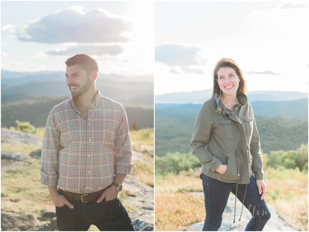 Mountaintop Engagement Session Foss Mountain Eaton New Hampshire Caitlin Page Photography_0027