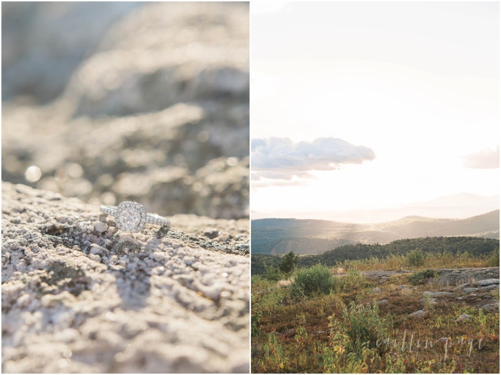 Mountaintop Engagement Session Foss Mountain Eaton New Hampshire Caitlin Page Photography_0029