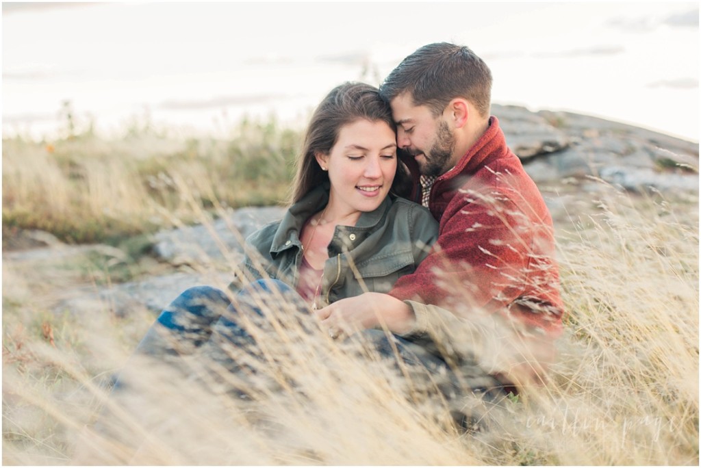 Mountaintop Engagement Session Foss Mountain Eaton New Hampshire Caitlin Page Photography_0033