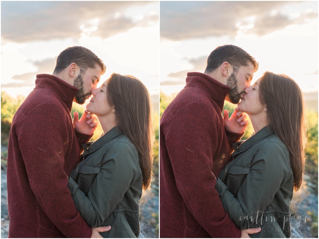 Mountaintop Engagement Session Foss Mountain Eaton New Hampshire Caitlin Page Photography_0037