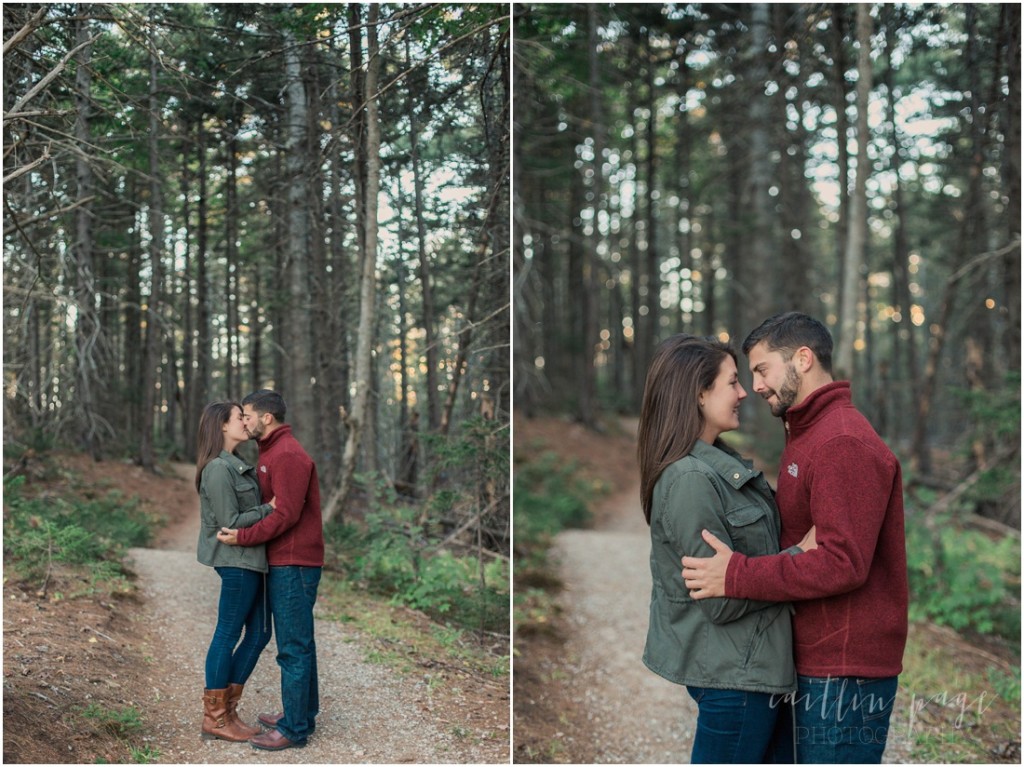 Mountaintop Engagement Session Foss Mountain Eaton New Hampshire Caitlin Page Photography_0039