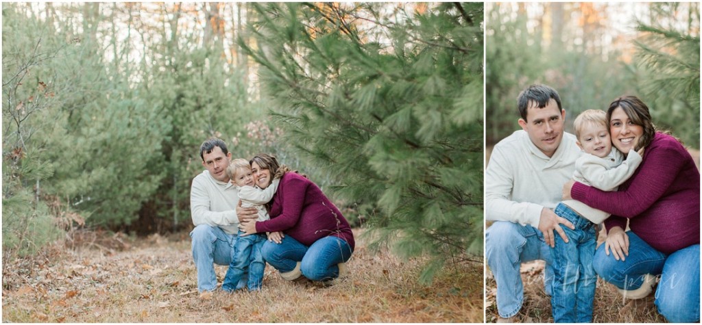 Outdoor Winter Country Maternity Session Freedom New Hampshire Caitlin Page Photography_0007
