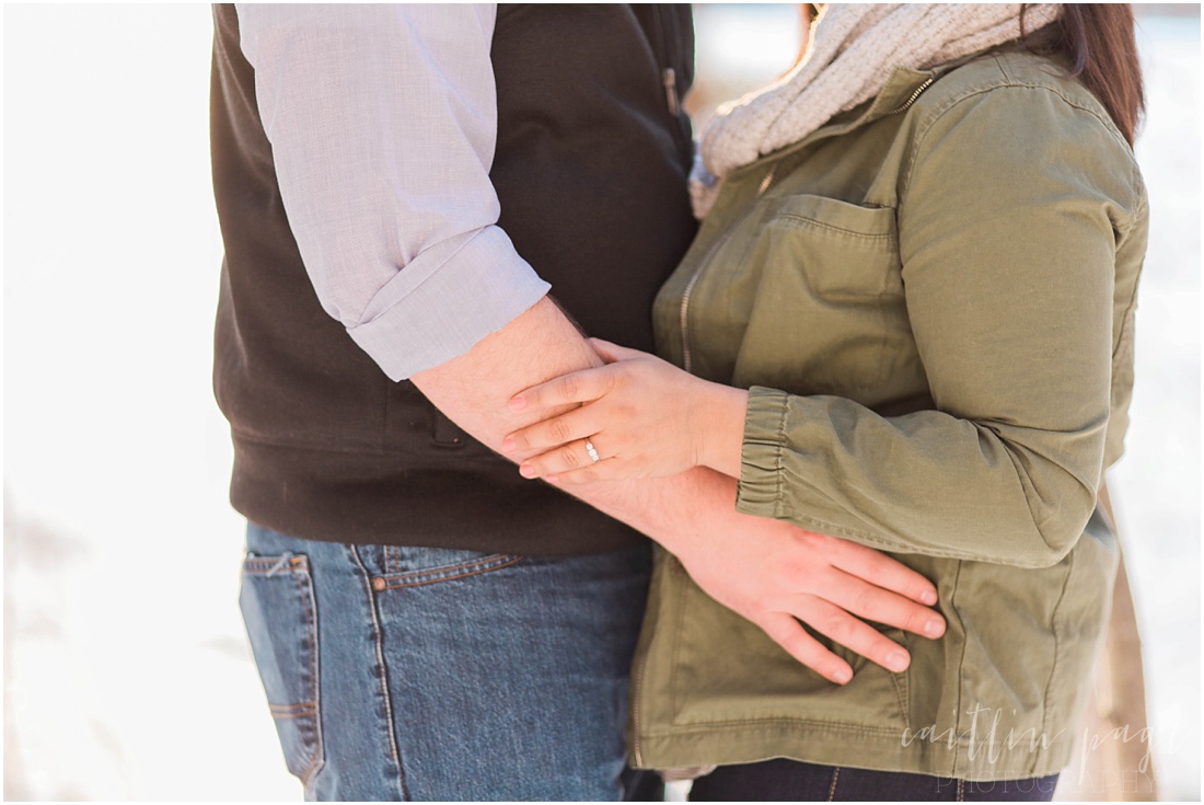 Massabesic Lake Winter Outdoor Engagement Session Auburn New Hampshire Caitlin Page Photography_0031