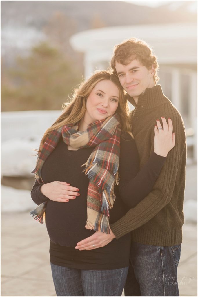 Pregnant woman and husband 