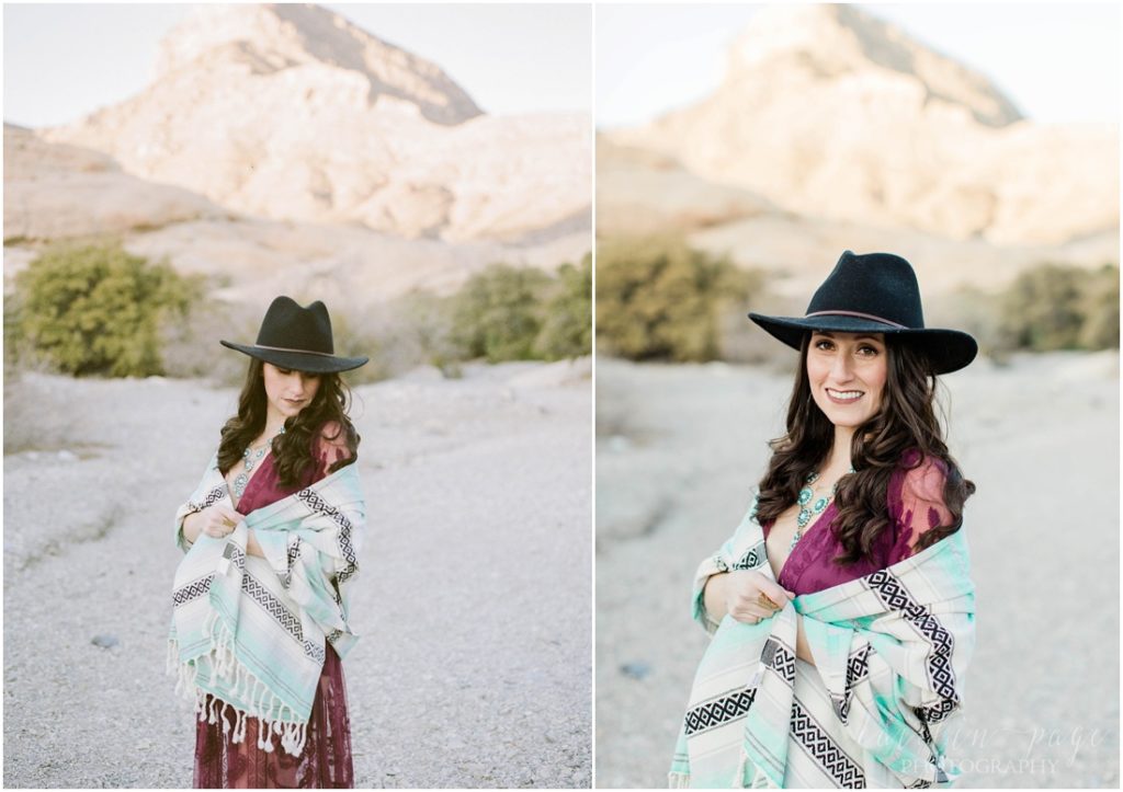 desert-mama-wrapped-in-mexican-blanket