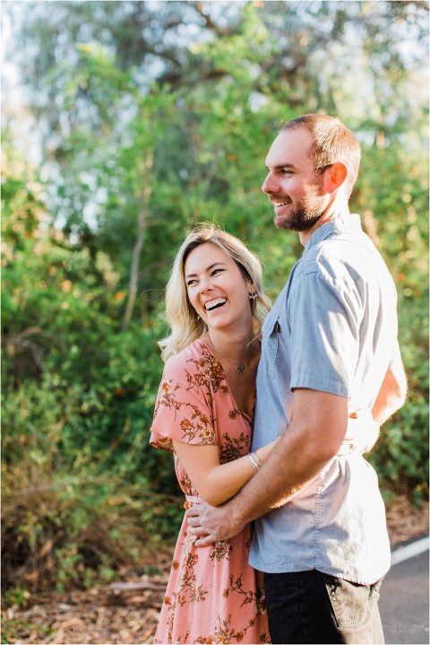 Santiago Nature Reserve Engagement Session Garden Grove California