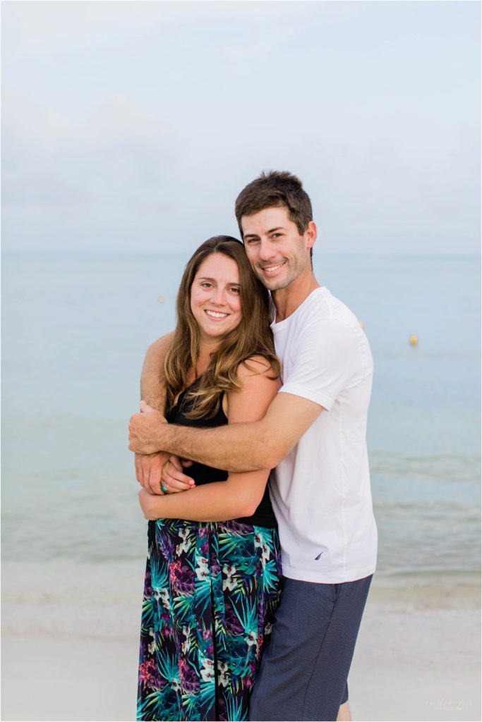 couple on mexican beach