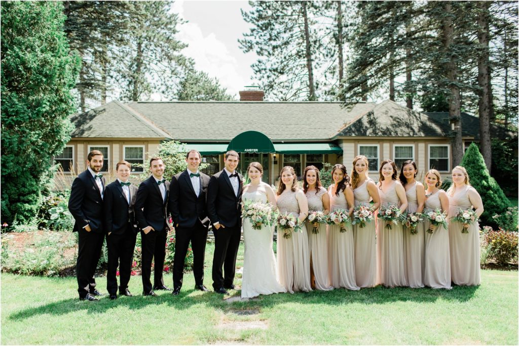bridal party jackson new hampshire the wentworth inn