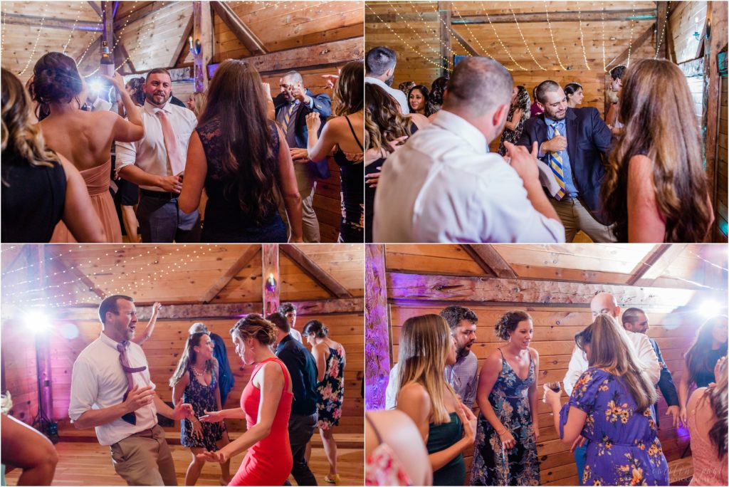 dancing at wedding reception dell lea