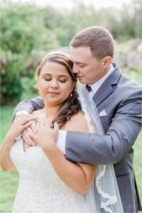 locke falls farm bride and groom portrait
