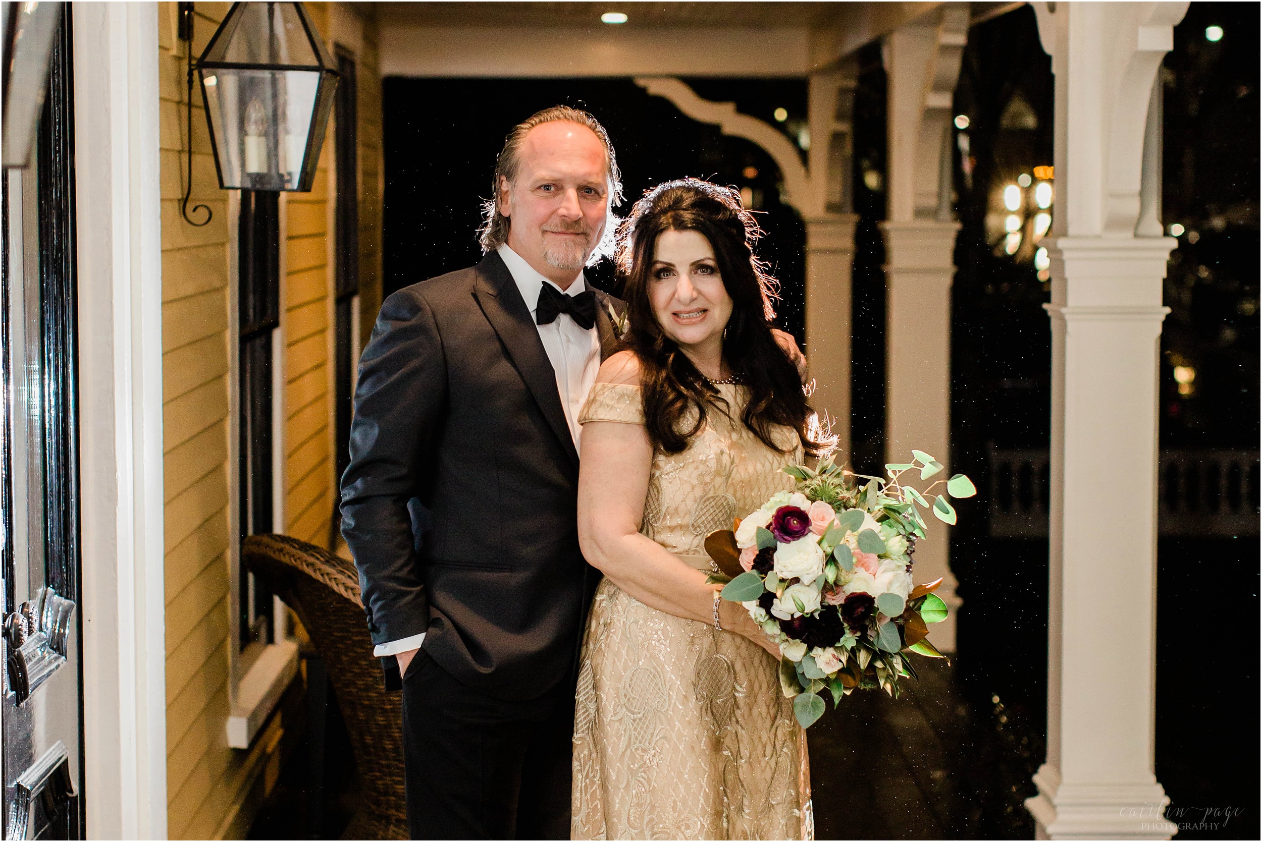 bride and groom pickering house