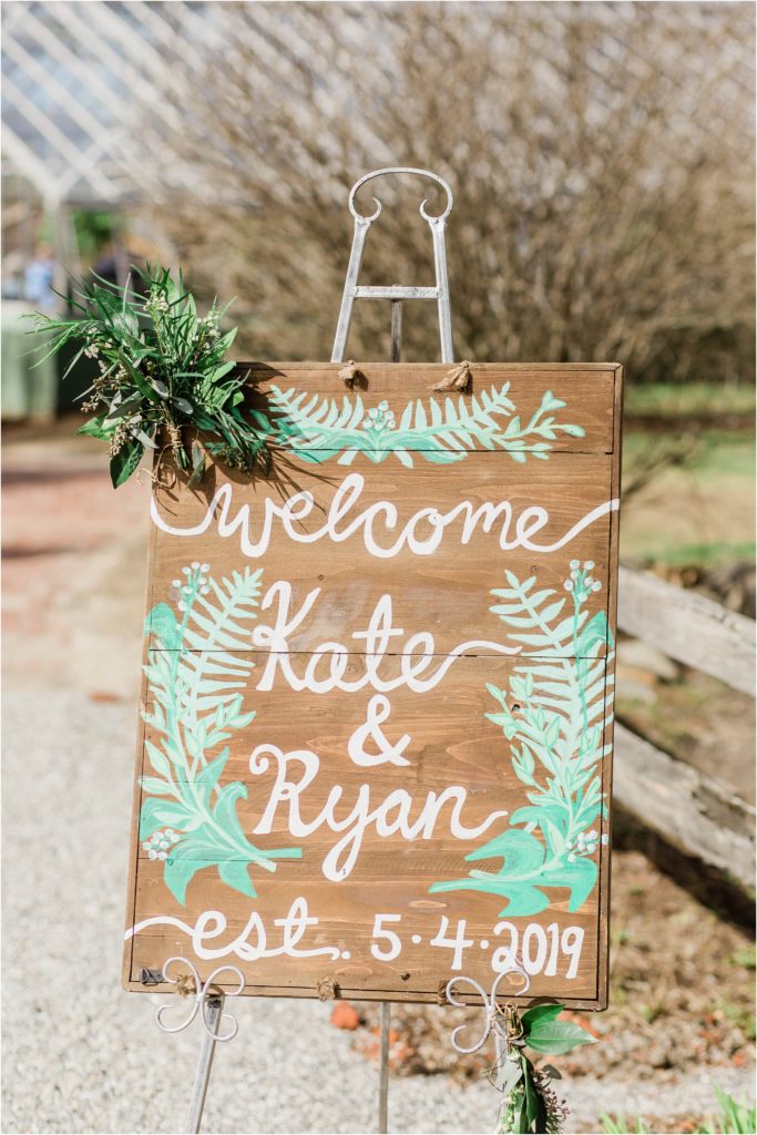 welcome to ceremony sign