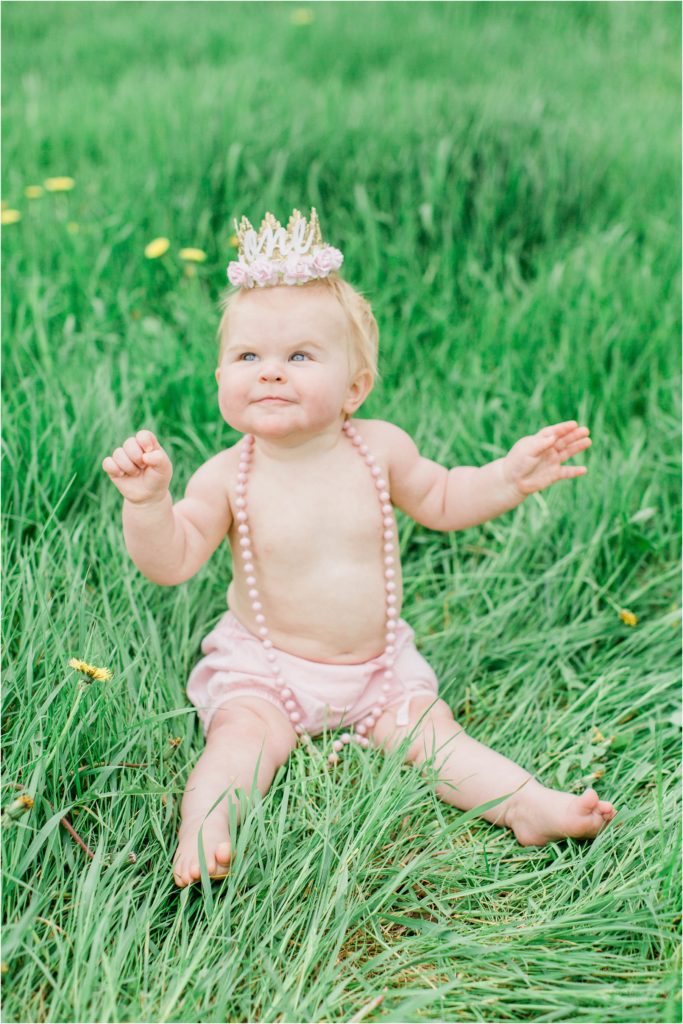 baby with a crown