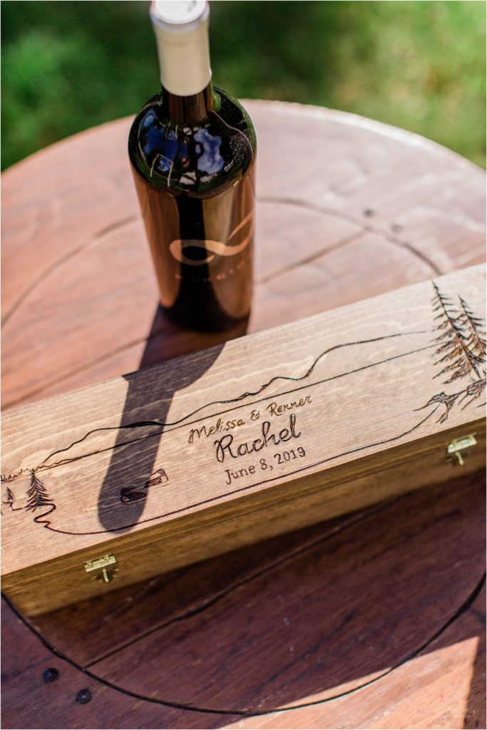 wine box for wedding ceremony