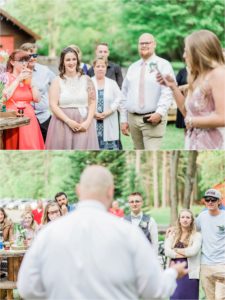 best man and maid of honor toasts