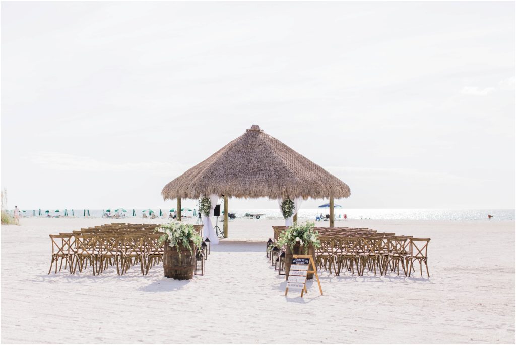 ceremony spot on beach at jw Marriott marco island florida