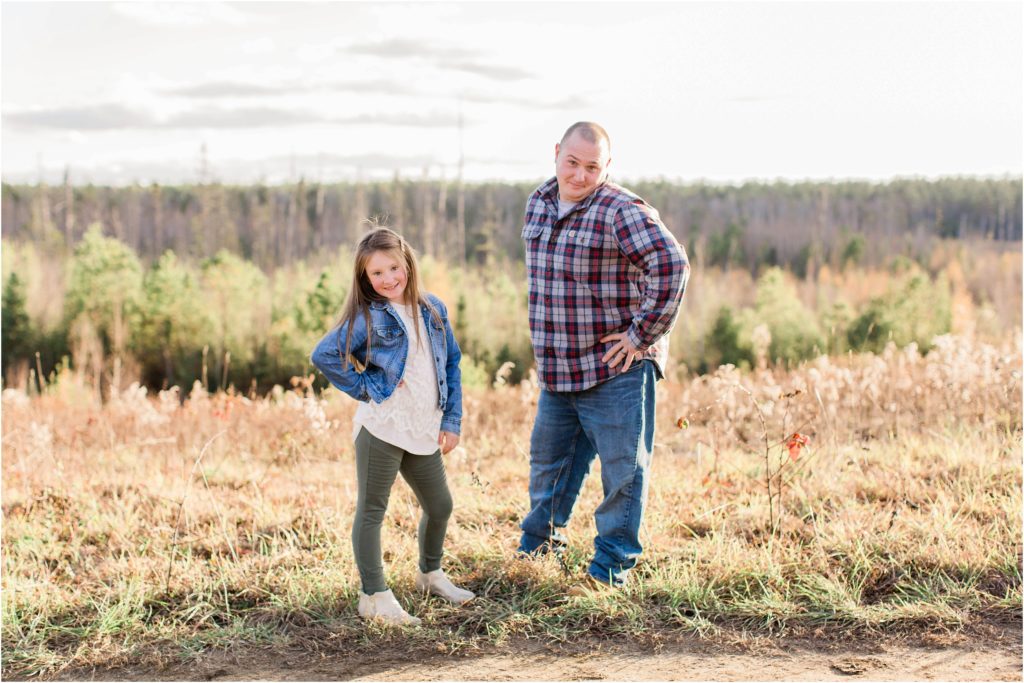 Older sister and dad giving sass