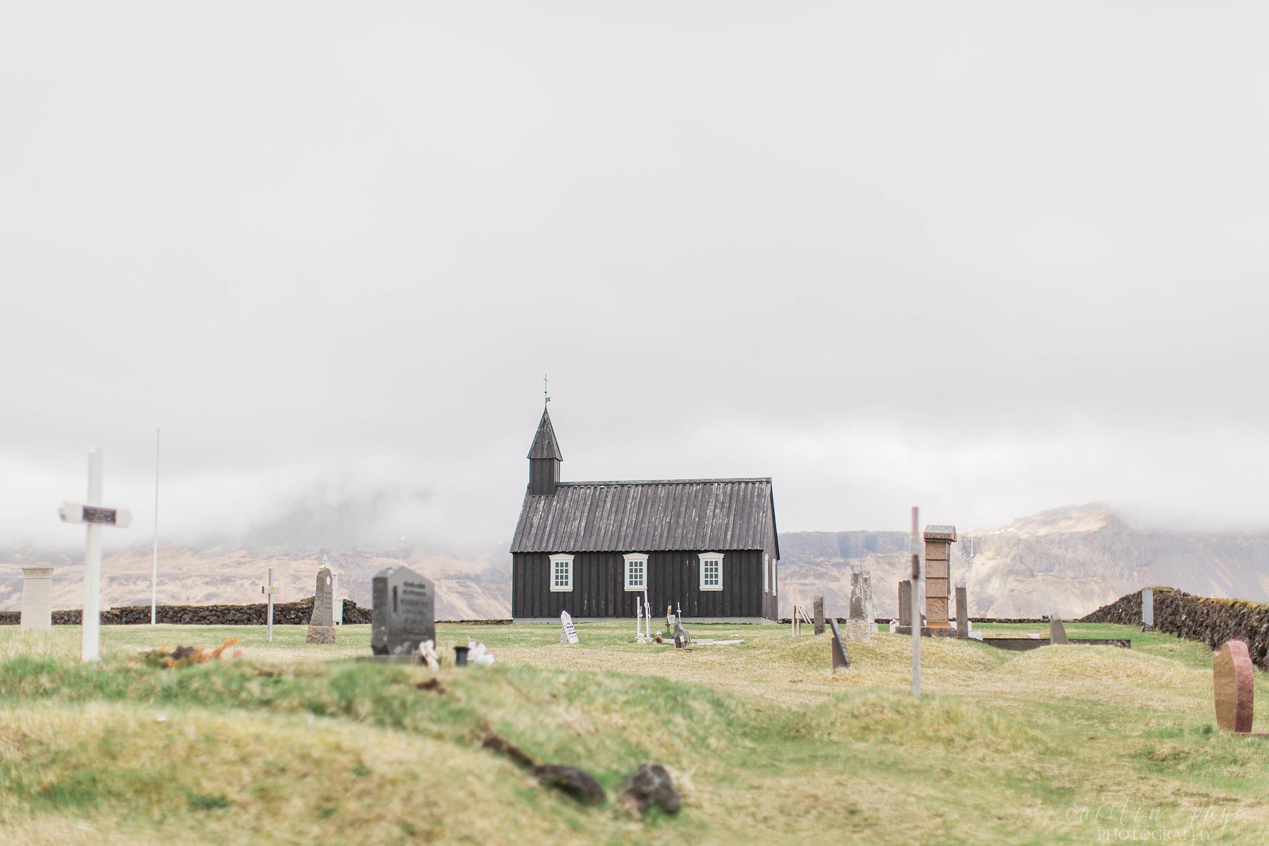Budir black church in Iceland