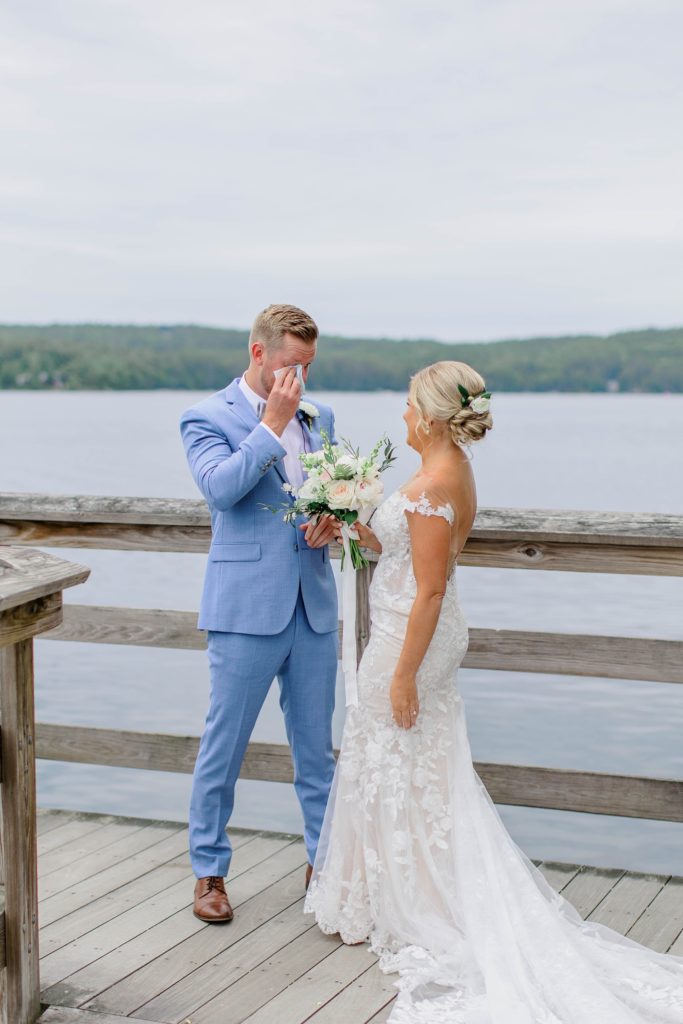 Floral Summer Lakeside Wedding at Church Landing Lake Winnipesaukee New Hampshire