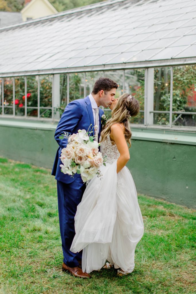 Boho floral fall wedding at The Barn on the Pemi Plymouth New Hampshire