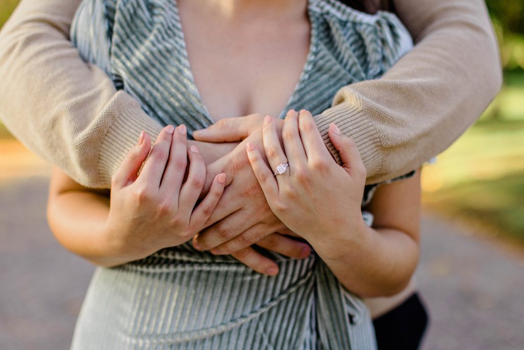 Fall Park Engagement Session in Manchester, New Hampshire