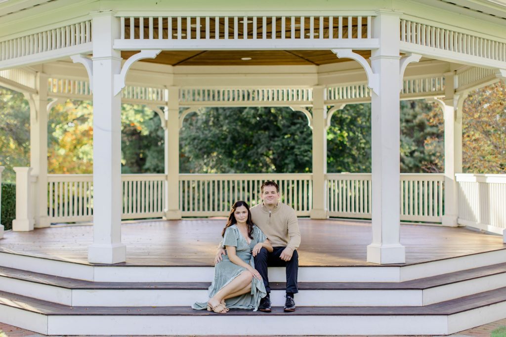 Fall Park Engagement Session in Manchester, New Hampshire