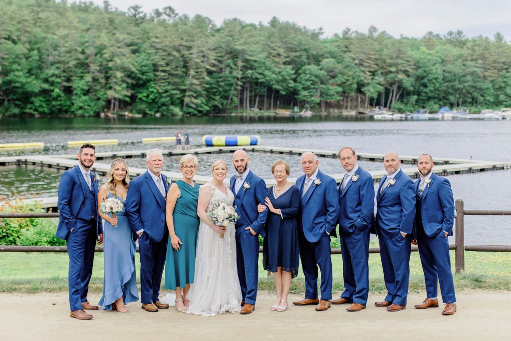 Sebago Lake Camp Mataponi Wedding Maine Caitlin Page Photography