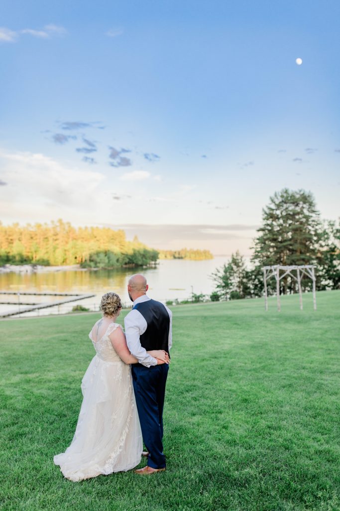 Sebago Lake Camp Mataponi Wedding Maine Caitlin Page Photography