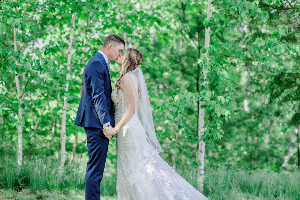 Spring Wedding in the Mountains at Owl’s Nest Resort Thornton New Hampshire Caitlin Page Photography