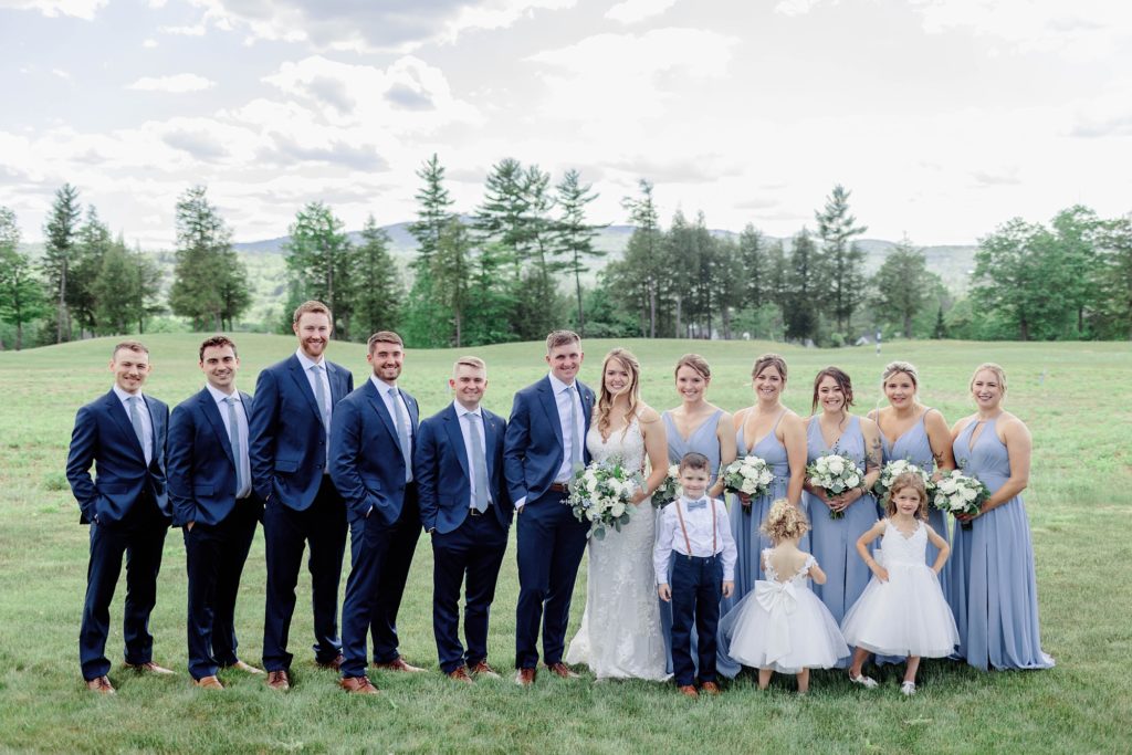 Spring Wedding in the Mountains at Owl’s Nest Resort Thornton New Hampshire Caitlin Page Photography