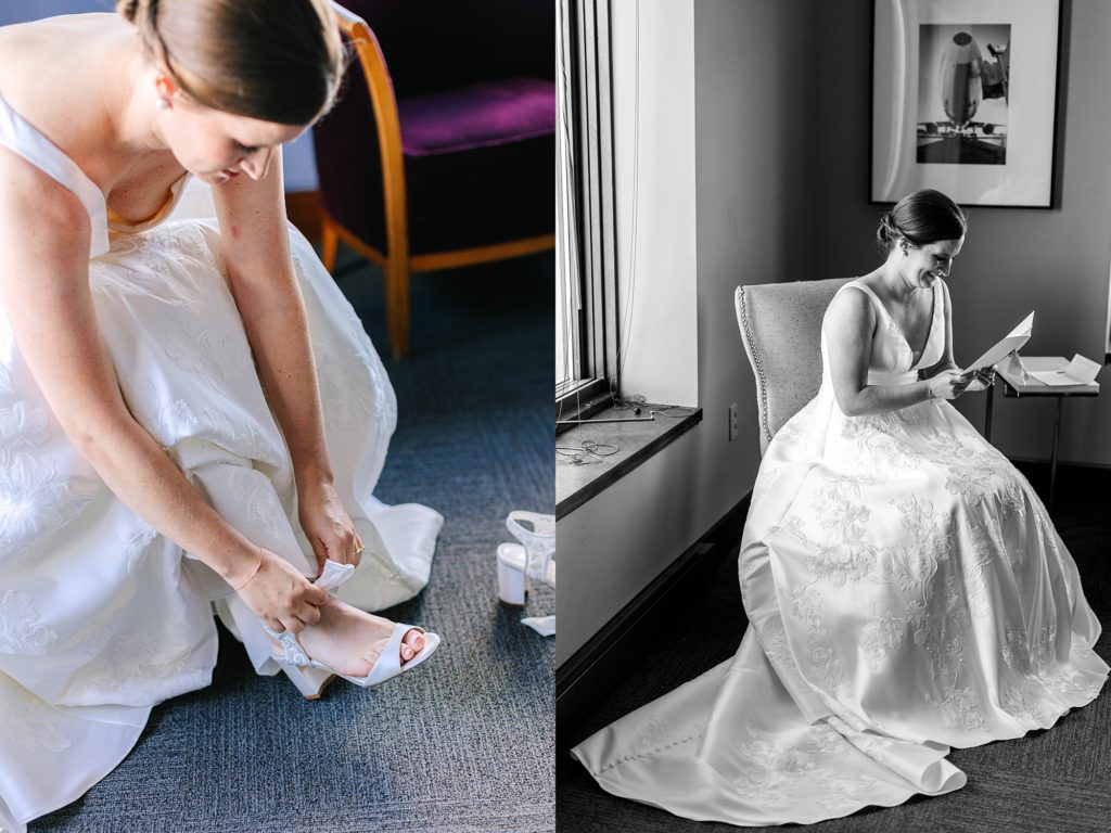 Summer Wedding at The Boston Exchange in Boston Massachusetts Caitlin Page Photography