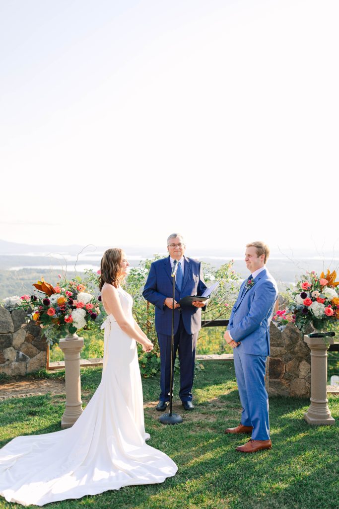 Summer Floral Wedding at Castle in the Clouds Moultonborough New Hampshire Caitlin Page Photography