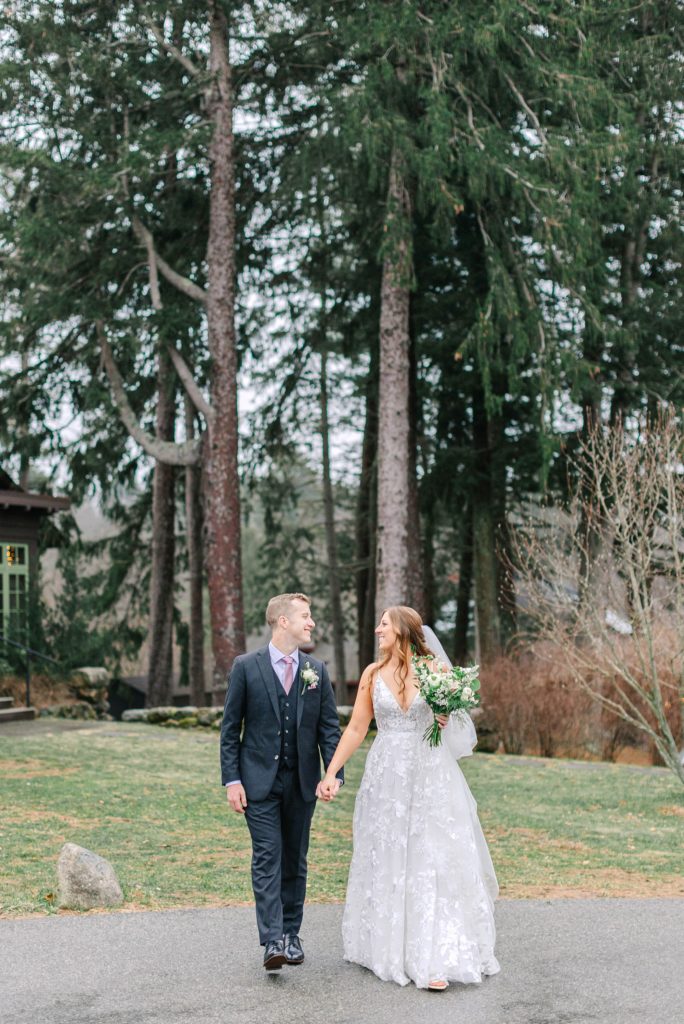New Year’s Eve Wedding at Willowdale Estate Topsfield Massachusetts Caitlin Page Photography