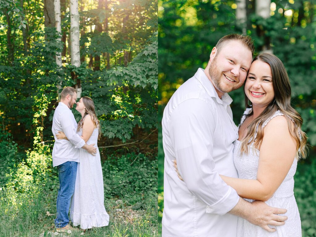 Lake Winnipesaukee Engagement Session New Hampshire Caitlin Page Photography