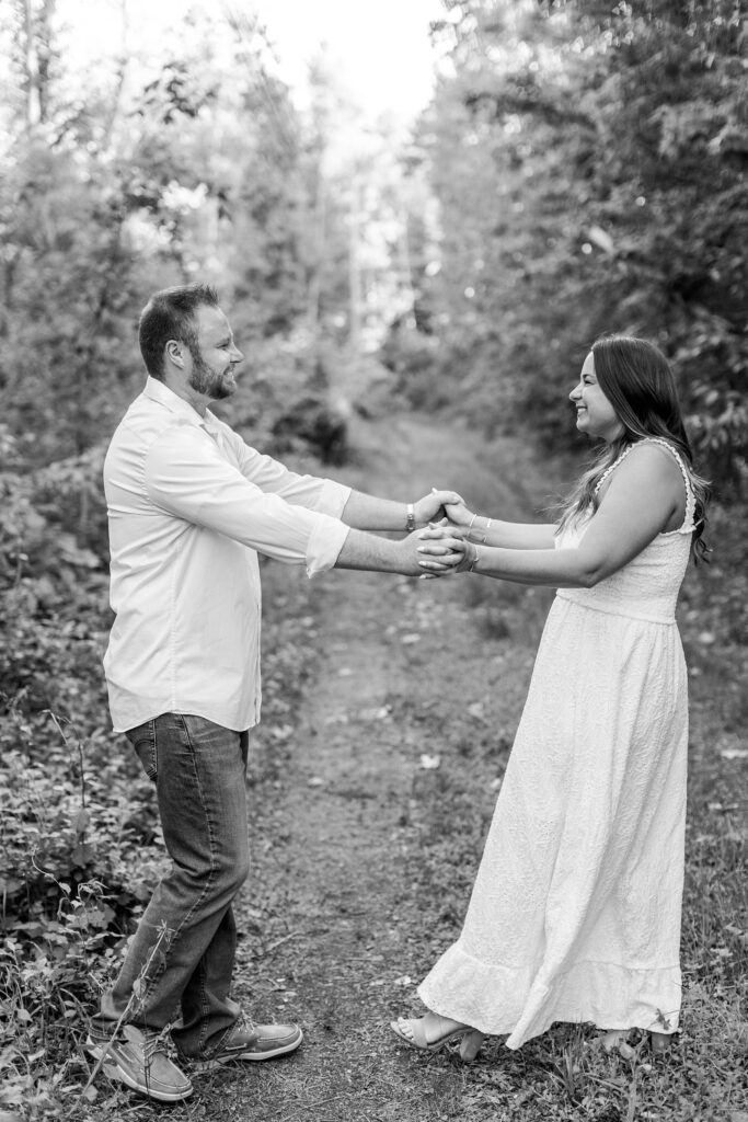 Lake Winnipesaukee Engagement Session New Hampshire Caitlin Page Photography