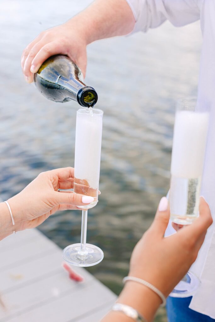 Lake Winnipesaukee Engagement Session New Hampshire Caitlin Page Photography