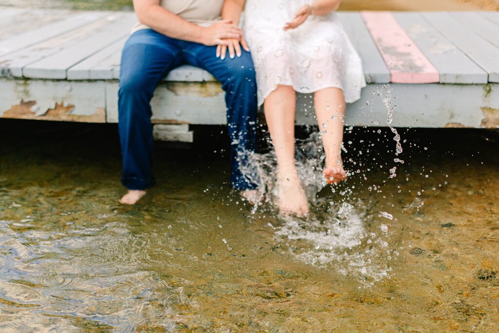 Lake Winnipesaukee Engagement Session New Hampshire Caitlin Page Photography